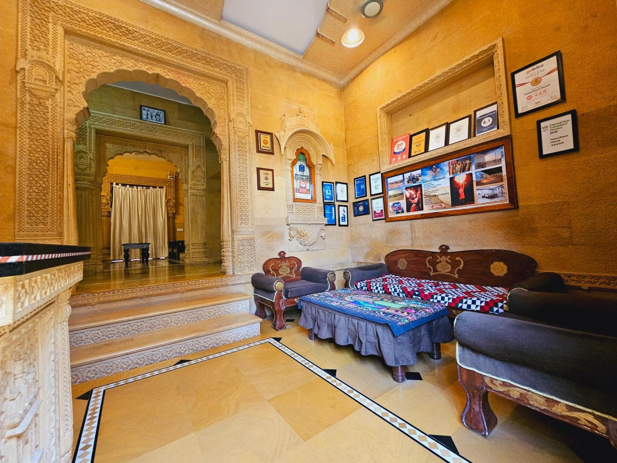 Hotel Royal Haveli Džaisalmér Exteriér fotografie