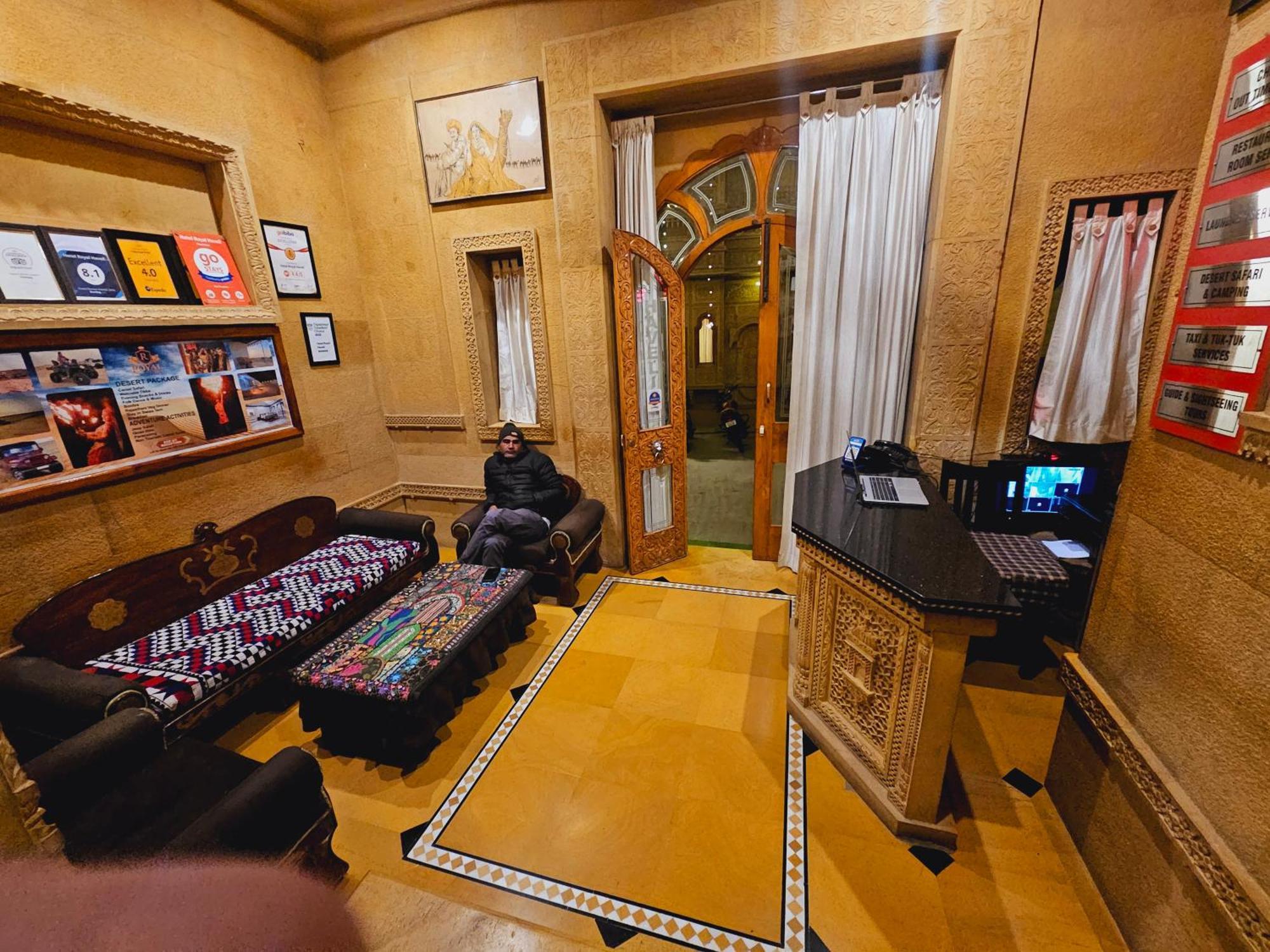 Hotel Royal Haveli Džaisalmér Exteriér fotografie